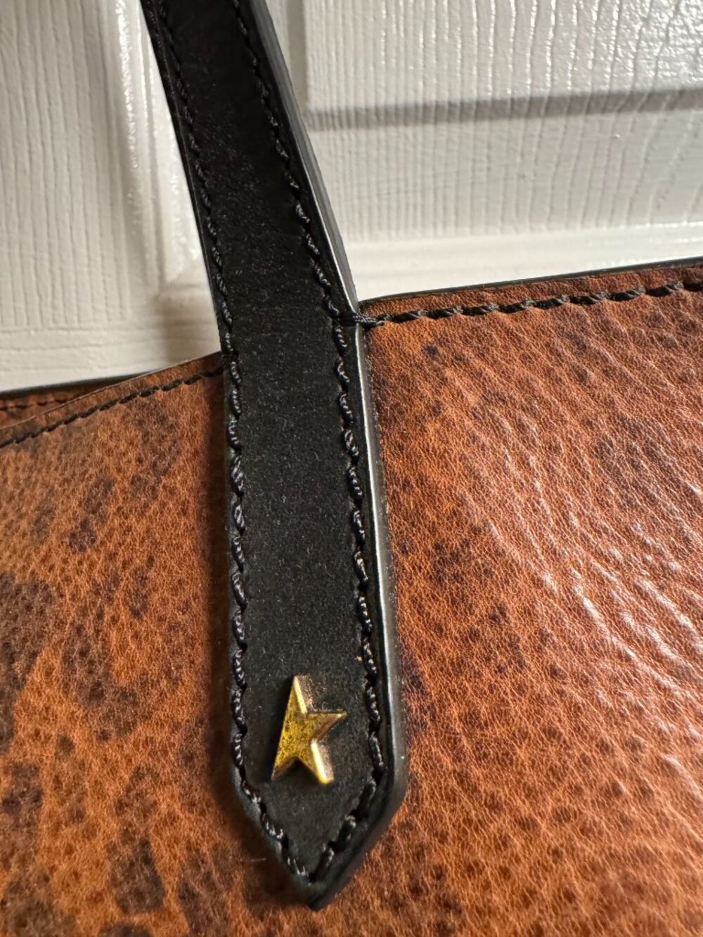 Golden Goose Pasadena Bag in leopard print - Picture 4 of 10